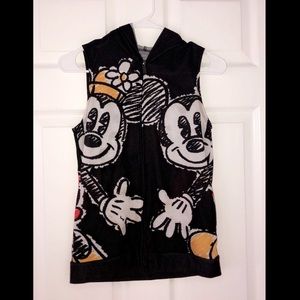 Authentic Disney Parks hoodie vest